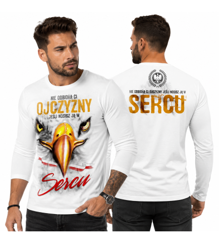 LONGSLEEVE PATRIOTYCZNY  NIE ODBIORĄ CI OJCZYZNY